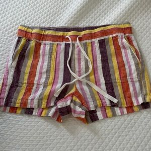 Caslon striped shorts